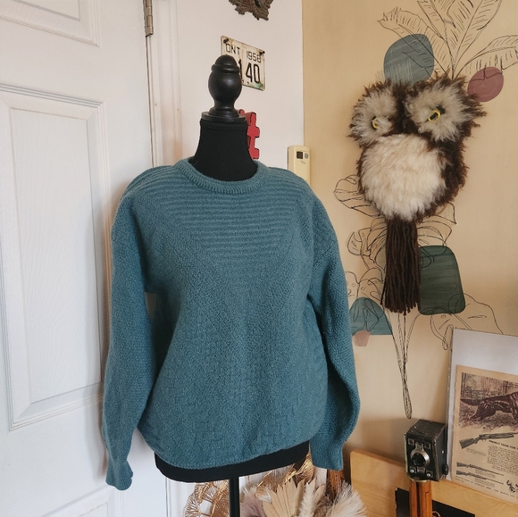 Vintage YSL mens green sweater - Picture 3 of 6